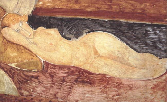 Amedeo Modigliani Reclining Nude (mk39)